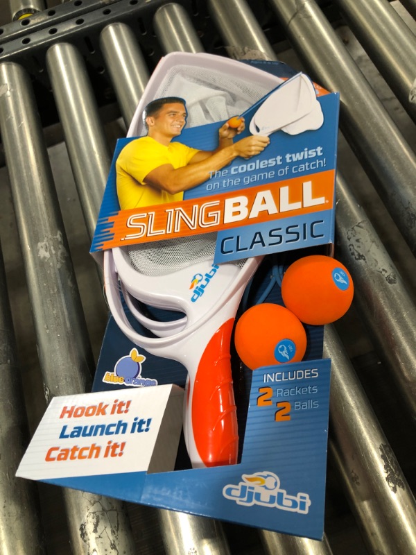 Photo 2 of Blue Orange Djubi Classic - the Coolest New Twist on the Game of Catch!, Slingball Classic, White