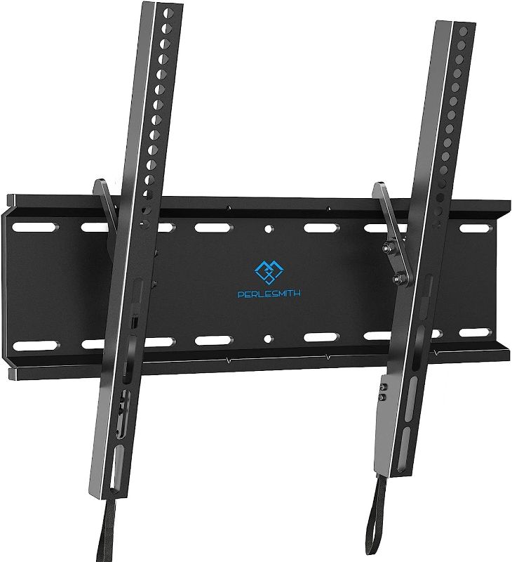 Photo 1 of PERLESMITH Tilt Low Profile TV Wall Mount Bracket for Most 32-70 inch LED, LCD, OLED and Plasma Flat Screen TVs - Fits 16- 24