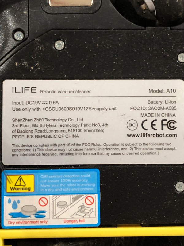 Photo 4 of ILIFE A10 Robot Vacuum, Smart Laser Navigation and Multiple-Floor Mapping, 2000Pa Strong Suction, Wi-Fi Connected, Works with Alexa, Ideal for Pet Hair, Hard Floor and Medium Pile Carpet.
