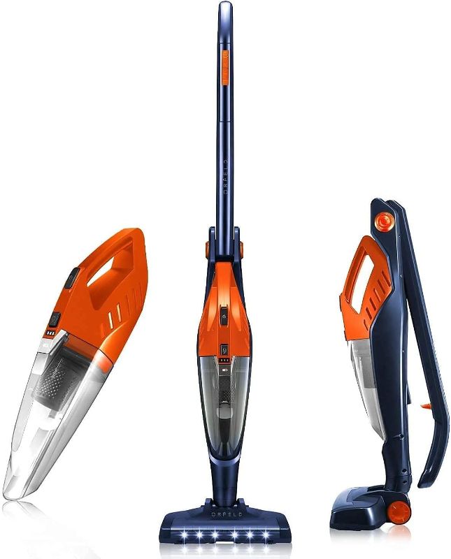 Photo 1 of Cordless Vacuum, ORFELD Stick Vacuum Cleaner 4 in 1 Lightweight, Upright Vacuum Cleaner, Up to 40 Mins Runtime, Excellent for Hardwood Floor Carpet Pet Hair Car
