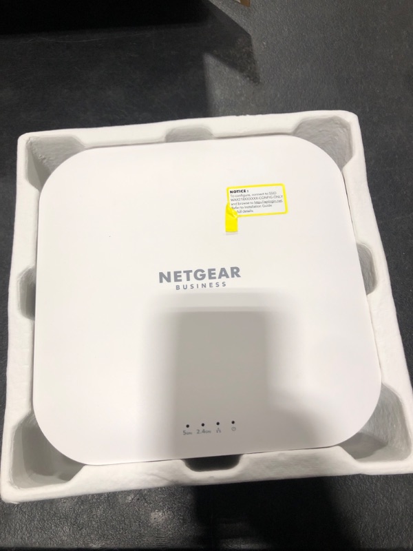 Photo 2 of NETGEAR Wireless Access Point (WAX218) - WiFi 6 Dual-Band | AX3600 PoE Only Speed | 1 x 2.5G Ethernet PoE+ Port | Up to 256 Devices | 802.11ax | WPA3 Security | 2000 sq. ft.