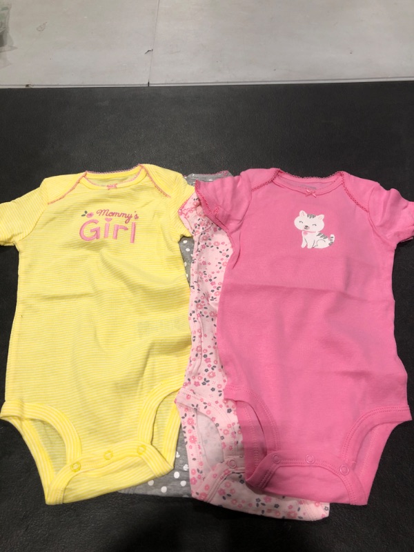 Photo 1 of BABYGIRL ONESIES 4PCK 12M 