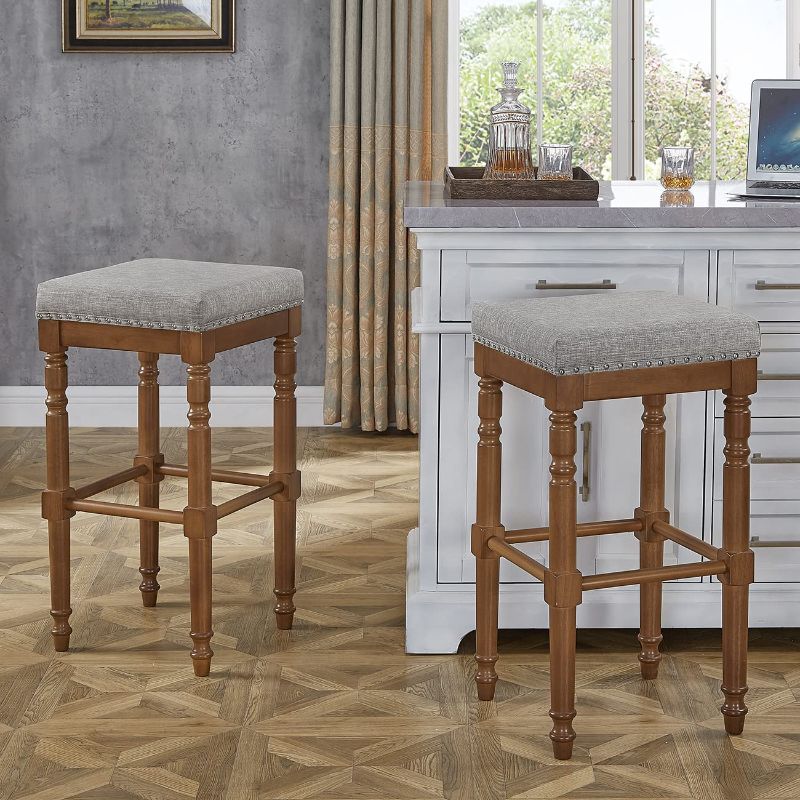 Photo 1 of 24KF FURNITURE BARSTOOL SET OF 2