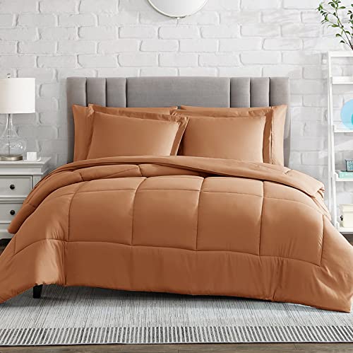 Photo 1 of American Home Collection Comforter Set, Extra Warm Down Alternative Ultra Soft Microfiber, 3 Pieces Set with 1 Comforter and 2 Pillow Shams (King/Cal
