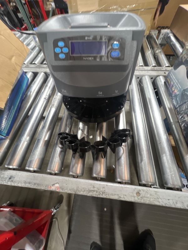 Photo 3 of Nadex S540 Pro | Coin Counter, Sorter, and Wrapper | Sorts up to 300 Coins Per Minute | Comes with 48 Preformed Wrappers