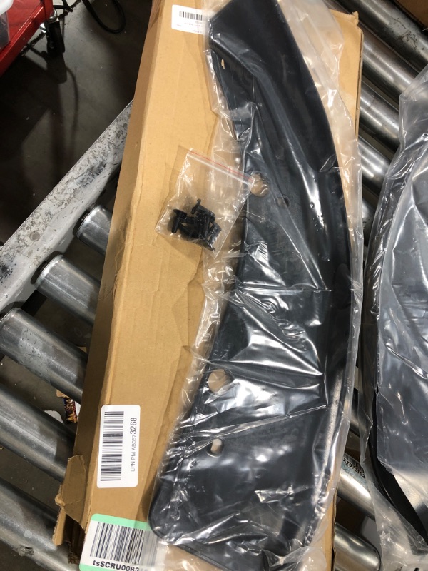 Photo 1 of HTRACING Front Bumper Lip Splitter Protector Compatible with Charger SRT Hellcat/SRT 392/Scat Pack/RT Scat Pack/GT/RT 2015-2021, Black