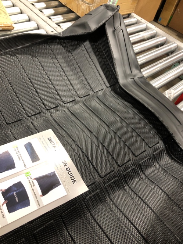 Photo 1 of ANBINGO All-Weather Cargo Liner for BMW X5 G05 2019 2020 2021 2022 Custom Fit Car Floor Mat (Trunk Mat) - Black BMW X5 5 Passenger 2019-2023 Cargo liner