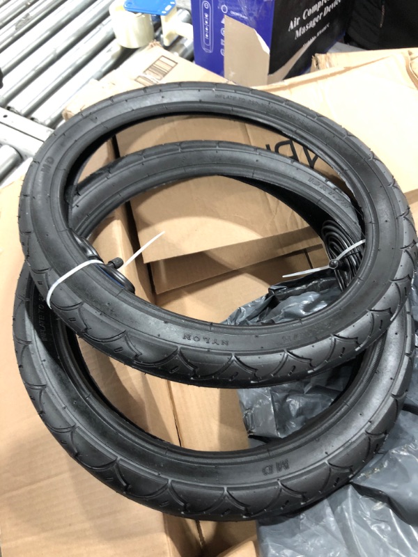 Photo 2 of 12.5''×2.25 and 16''×1.75Tires and Tubes for BoB Revolution SE/Pro/Flex and Duallie - Made from BPA/Latex Free Premium Quality Butyl Rubber - 2 Set 