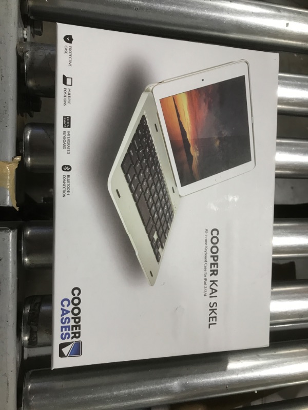 Photo 3 of Cooper Kai SKEL P1 [Bluetooth Wireless Keyboard] Case for iPad 4