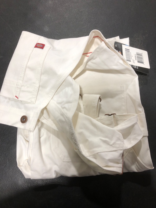 Photo 1 of Dickies Women's Denim Bib Overall Small White