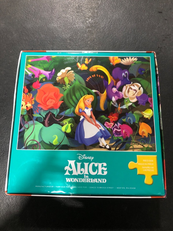 Photo 2 of Ceaco - Disney - Alice in Wonderland - 300 Oversized Piece Jigsaw Puzzle