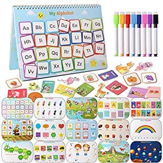 Photo 1 of 2022 Montessori Busy Book for Kids Preschool Learning Activities Latest 30 Themed - Workbooks Activity Binders Travel Toys for Toddlers Ages 3+, Autism Learning Materials and Tracing Coloring Books