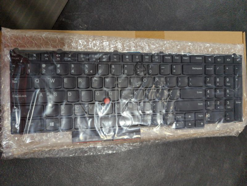 Photo 2 of Replacement Keyboard for Lenovo Thinkpad: Laptop Keyboard for P50 P51 P70 with Backlit & Trackpoint US Layout 00PA288 SN20K85114 00PA370 0BL0014