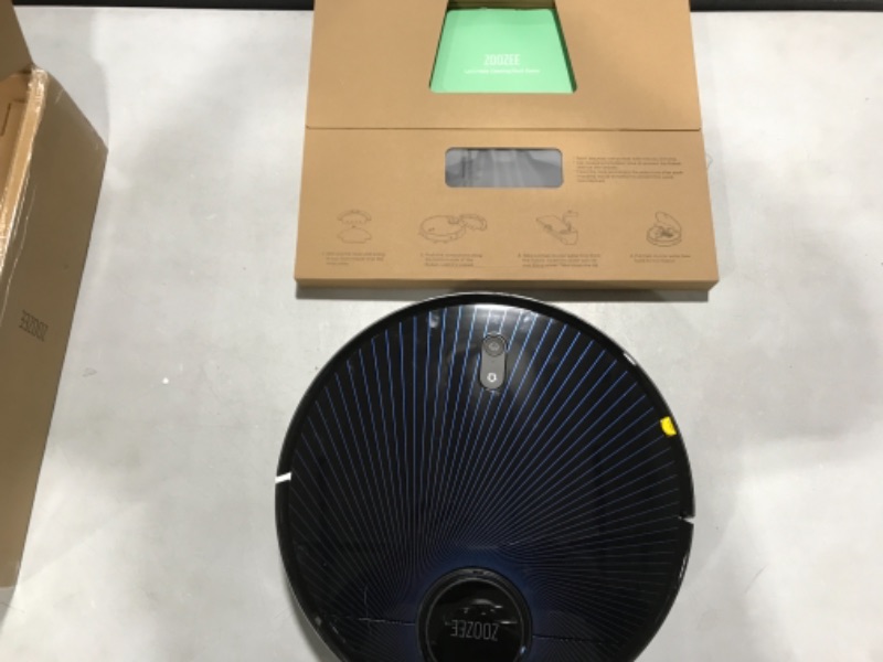 Photo 2 of zoozee Z70 Robot Vacuum and Mop, Compatible with 5 GHz WiFi, Precise Lidar Navigation Robotic Vacuum with 3500 Pa Power Suction, Multi-Floor Mapping, 5200 MAh LG Battery