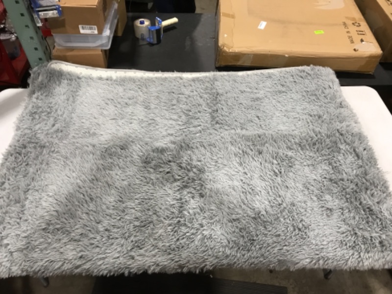 Photo 1 of 9' x 6' Rug - Dark Grey  