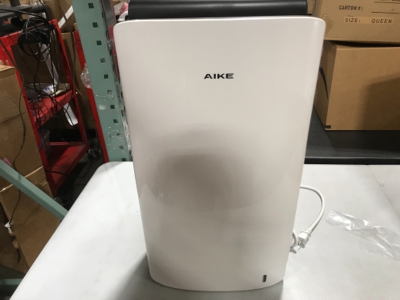 Photo 3 of AIKE HEPA Filtered Vertical Hand Dryer Slim, 110-130V White 2023 New Version Model AK2065