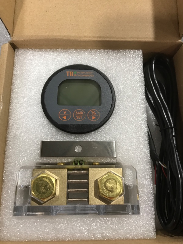 Photo 1 of AiLi Voltmeter Ammeter Voltage Current Meter Voltmeter Ammeter 100V 350A Caravan RV Motorhome 999 AH
