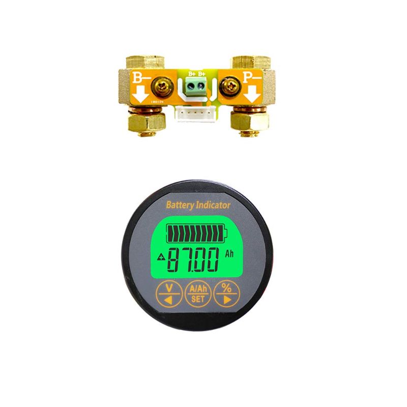 Photo 1 of AiLi Voltmeter Ammeter Voltage Current Meter Voltmeter Ammeter 100V 350A Caravan RV Motorhome 999 AH
