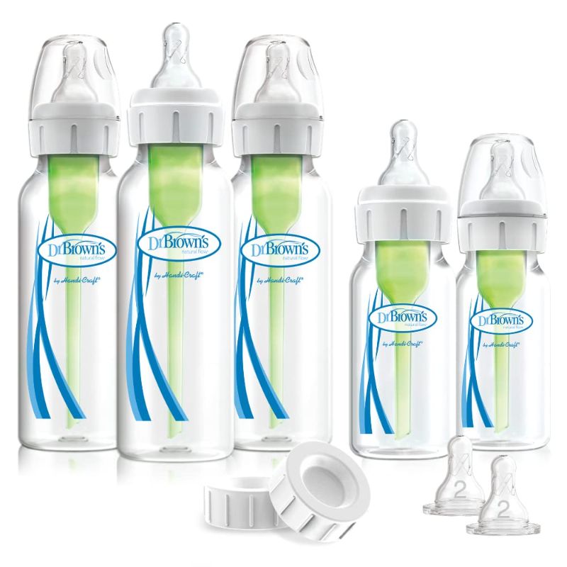 Photo 1 of Dr. Brown's Options Narrow Feeding Set, Clear - Packaging may vary
