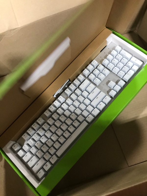 Photo 2 of Razer Pro Type Ultra Wireless Mechanical Keyboard & Smart Controls & Pro Click Mini Portable Wireless , Sleek & Compact Design - HyperScroll Technology - Productivity Dongle Keyboard + Controls