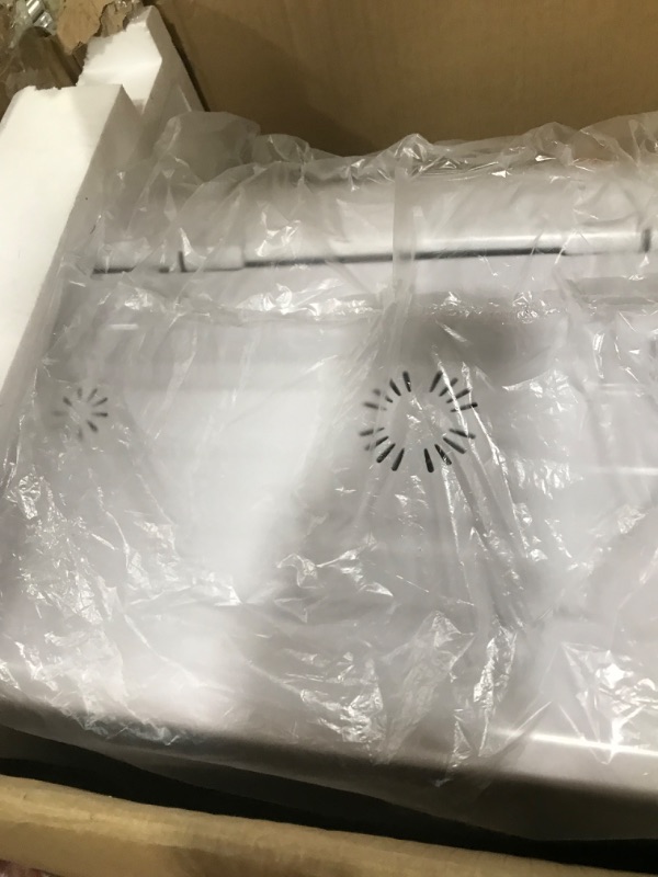 Photo 1 of HAIMIM Portable Countertop Dishwasher,4 Washing Programs, Air-Dry Function and LED Light for Small Apartments, Dorms and RVs 
WHITE