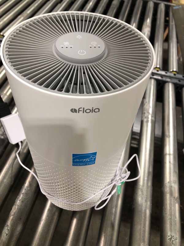 Photo 1 of Afloia Air Purifiers for Home Large Room Up to 1076 Ft², H13 True HEPA Air Purifiers for Bedroom 22 dB, Air Cleaners Dust Remover for Pet Mold Pollen, Odor Smoke Eliminator, Kilo White, 7 Color Light