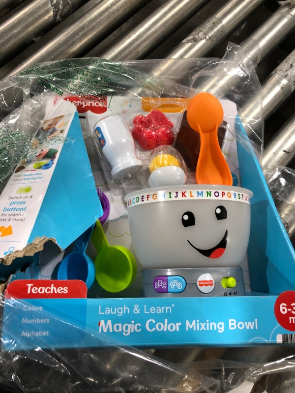 Photo 2 of Fisher-Price Laugh &#39;N Learn Magic Color Mixing Bowl