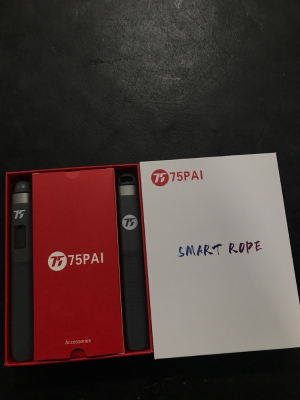 Photo 1 of 5PAI Smart Jump Rope for Fitness, Weighted Cordless Speed Jumping Rope for Men Women or Kids with Calorie Counter and APP Data Analysis, Adjustable Length, Digital Workout Skipping Rope