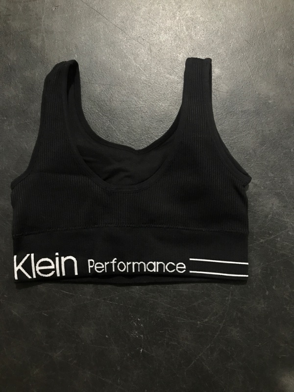 Photo 3 of  X-Small Black-Calvin Klein Performance Women's Medium Impact Sports Bra with Removable Cups 