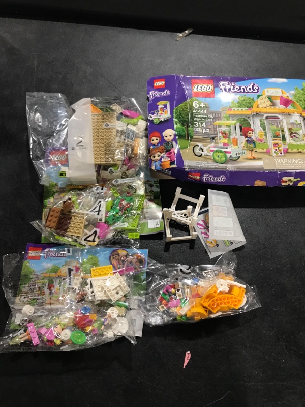 Photo 2 of LEGO Friends Heartlake City Organic Café 41444 Building Kit; Modern Living Set for Kids Comes Friends Mia, New 2021 (314 Pieces)