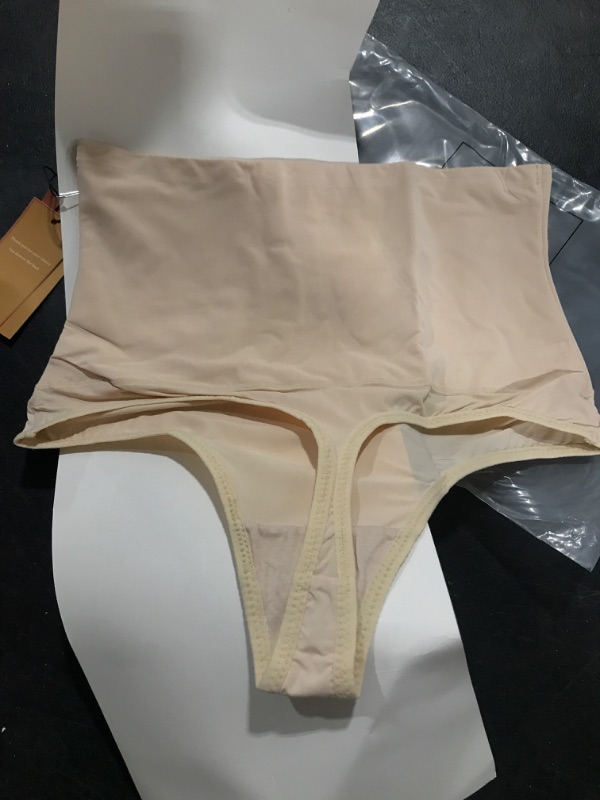 Photo 2 of (Beige,Medium)-Womens Thong Shapewear Mid to High Waisted WN0017