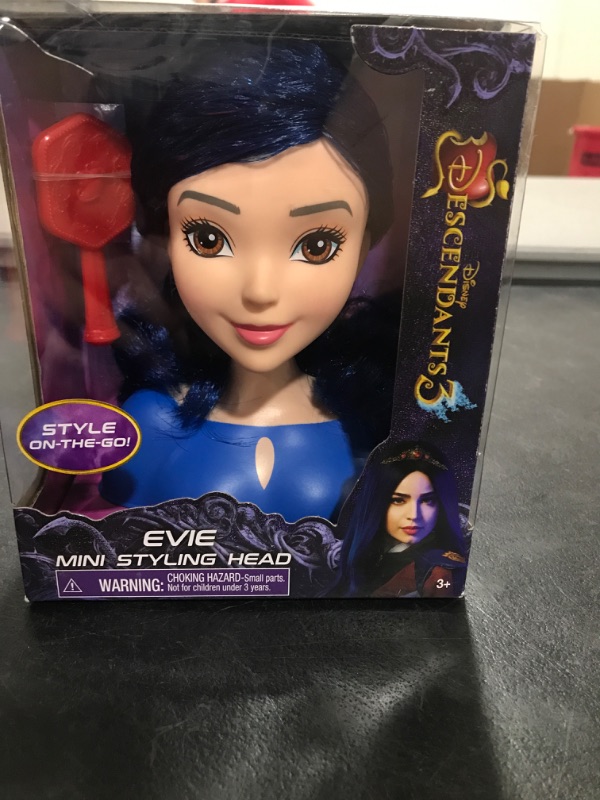 Photo 2 of Disney Descendants 3 Evie Mini Styling Head