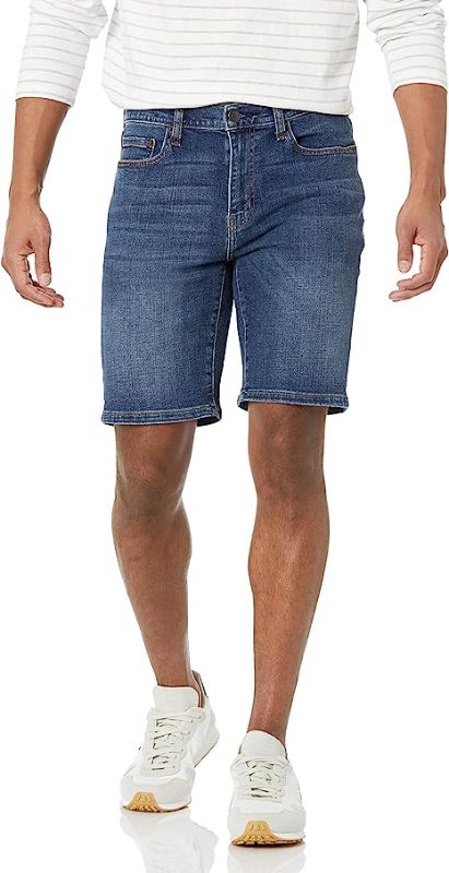 Photo 1 of Amazon Essentials Men's Slim-fit 11" Inseam Denim Short