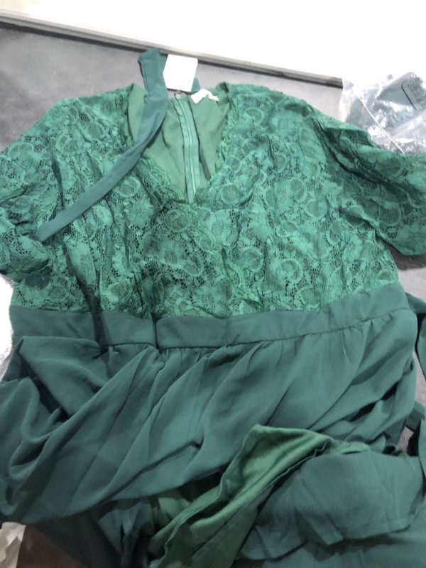 Photo 1 of Womens (28W) Green Dress