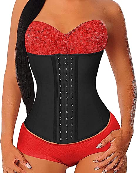 Photo 1 of YIANNA Waist Trainer for Women Latex Underbust Waist Cincher Corset Sport Girdle Hourglass Body Shaper   5XL