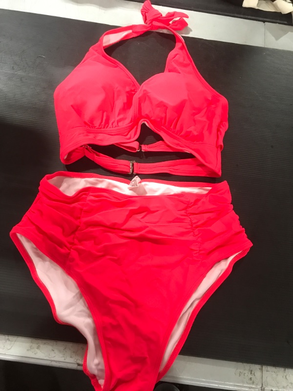 Photo 1 of 2 PIECE SWIMSUIT SIZE L 