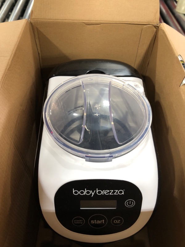 Photo 3 of Baby Brezza Formula Pro Mini Baby Formula Maker – Small Baby Formula Mixer Machine Fits Small Spaces and is Portable for Travel– Bottle Makers Makes The Perfect Bottle for Your Infant On The Go Formula Pro Mini Dispenser Machine