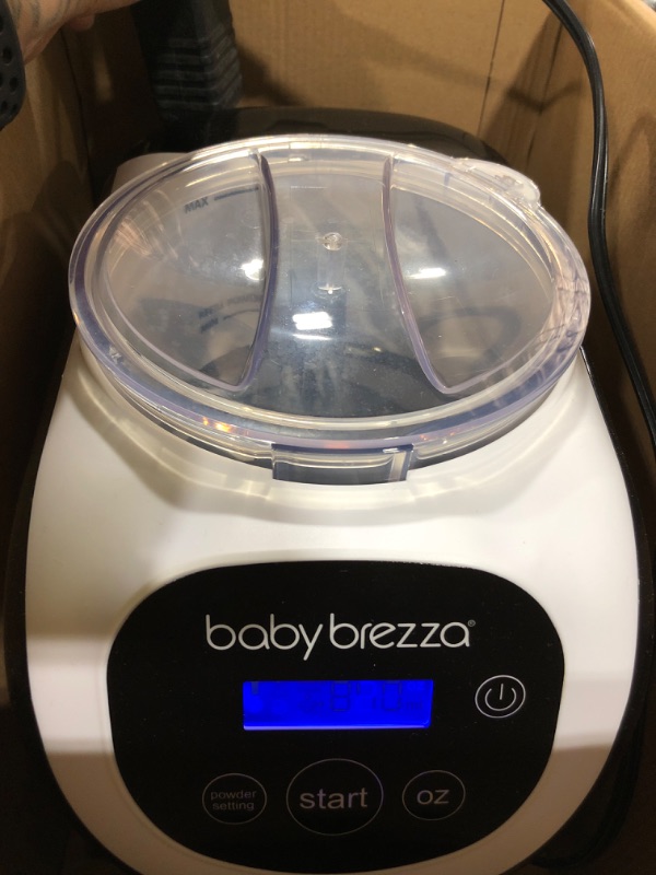 Photo 4 of Baby Brezza Formula Pro Mini Baby Formula Maker – Small Baby Formula Mixer Machine Fits Small Spaces and is Portable for Travel– Bottle Makers Makes The Perfect Bottle for Your Infant On The Go Formula Pro Mini Dispenser Machine