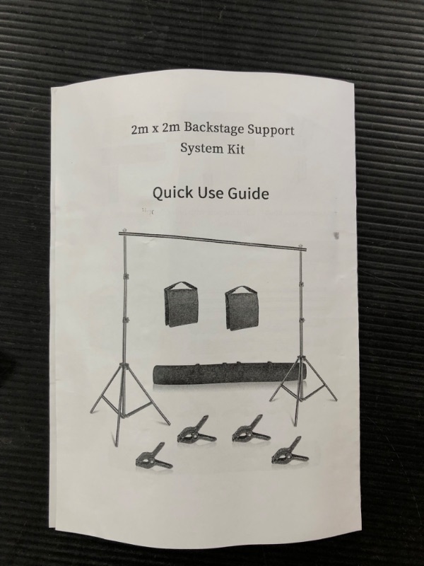 Photo 3 of 2m x 2m Backstage Support System Kit