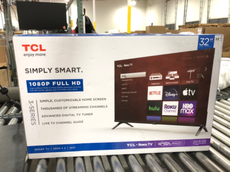 Photo 2 of TCL 32" Class 3-Series Full HD 1080p LED Smart Roku TV - 32S359