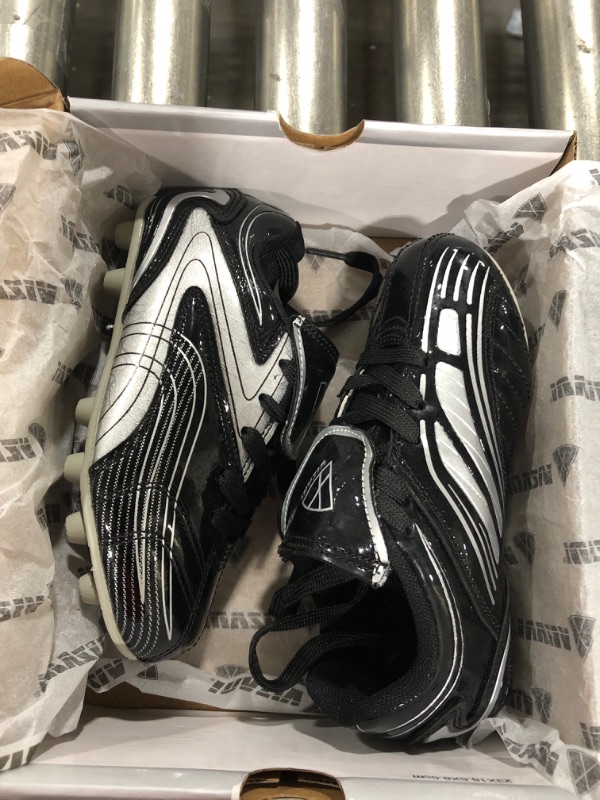 Photo 2 of Kids Black and Grey Cleats - Size  9