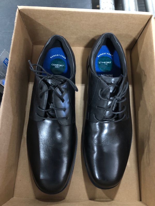 Photo 2 of Nunn Bush Men's, KORE Pro Plain Toe Oxford 13 X-Wide Black