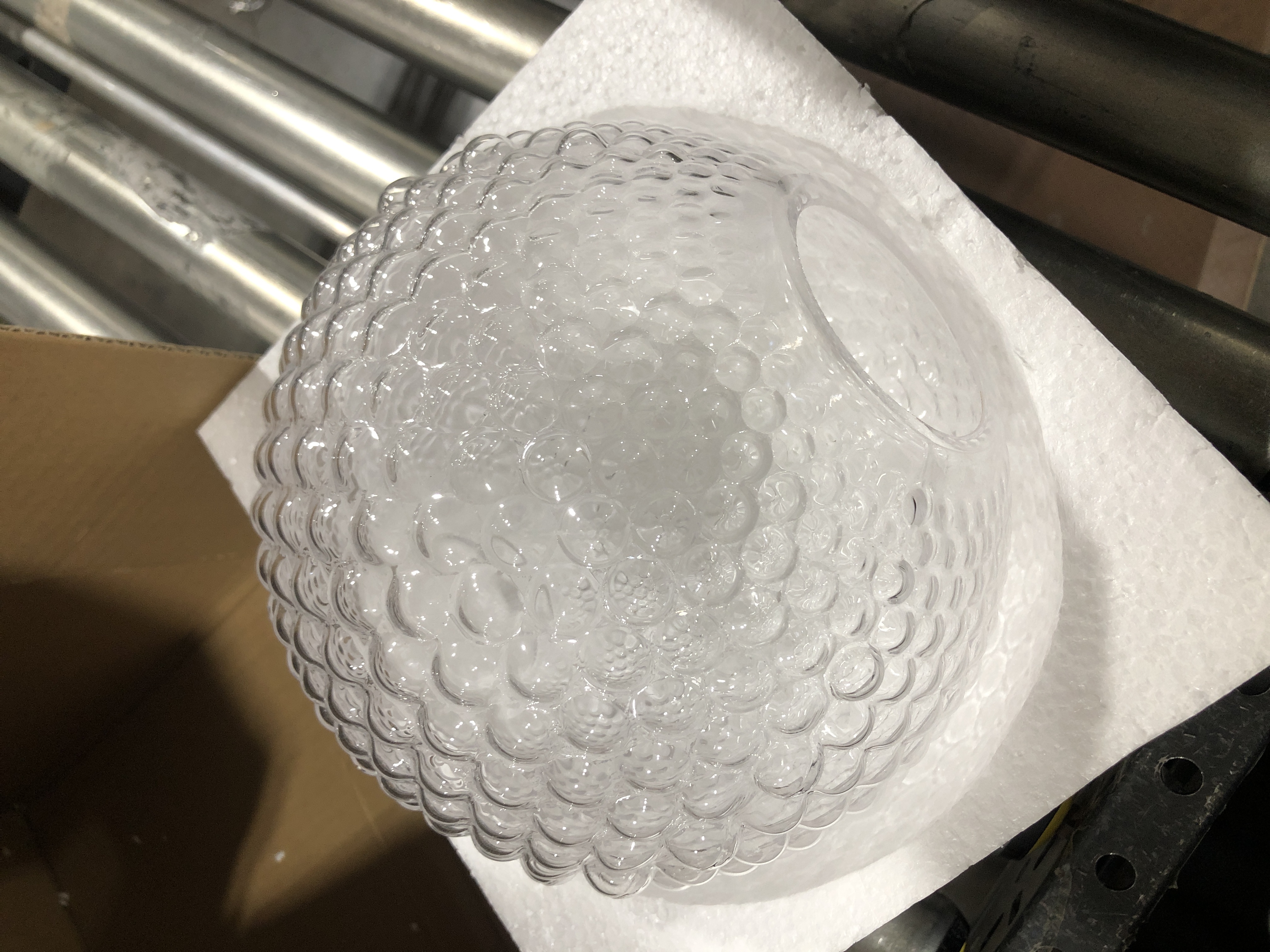 Photo 1 of Magcolor Small Glass Round Vase for Weddings, Events, Decorating, Arrangements, Flowers, Office, or Home Décor, Pack of 1 (6.9“ Tall 6.9“ Wide)