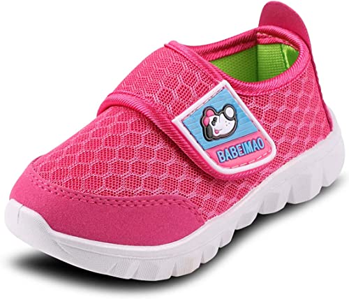 Photo 1 of  Baby Boys Girls Shoes Breathable Mesh Sneakers Cute Casual Lightweight Non-Slip Walking Shoes  3.5C---MINOR DIRT 