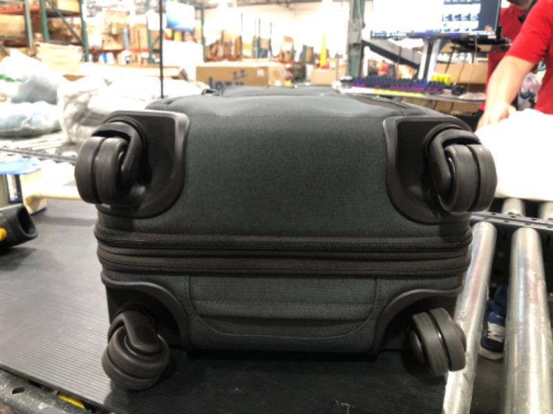 Photo 1 of TUMI - Alpha 3 International Dual Access 4 Wheeled Carry-On Luggage - 22 Inch Rolling Suitcase for Men and Women One Size Anthracite