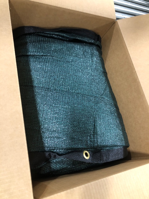 Photo 1 of AofeiGa 180GSM 4ft x 50ft Fence Privacy Screen Heavy Duty Fence Cover Garden Wall Backyard Dark Green 4'x50' Dark Green