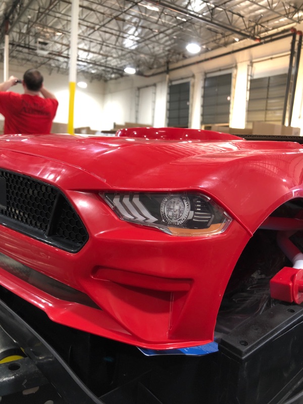 Photo 4 of Bright Starts Ways to Play 4-in-1 Walker - Ford Mustang, Red, Ages 6 Months +, Red Ford Mustang Mustang Red