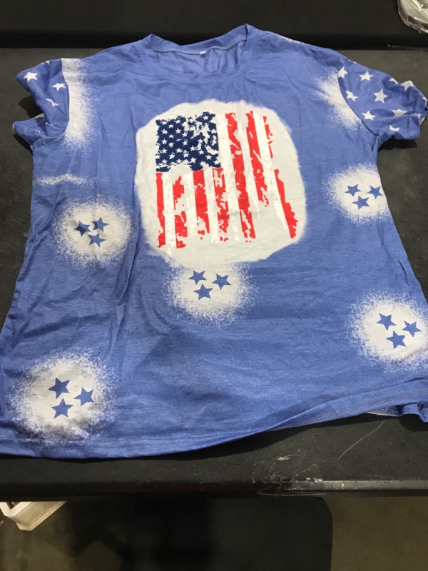 Photo 1 of 2xl Blue American Flag Shirt