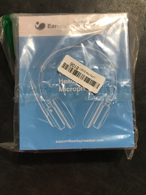 Photo 2 of Bluetooth Headset With Microphone, Wireless Headphones With Mic Noise Cancelling,On Ear Headsets V5.0, Multi Connect|Handsfree|28 Hrs Playtime|Clear Calls|Mute Button For Zoom/Ms Teams/Skype/PC/Laptop Silver