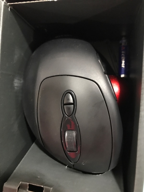 Photo 2 of Adesso iMouse T30 Wireless Ergonomic Thumb Trackball Mouse with Nano USB Receiver, Programmable 7 Button Design, and 5 Level DPI Switch
